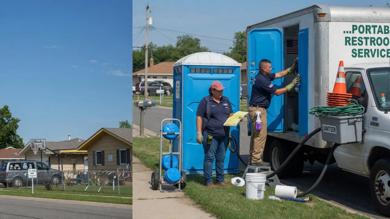 Portable Toilet Rental in Rockford, IA near me